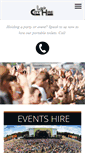 Mobile Screenshot of cityloohire.co.uk